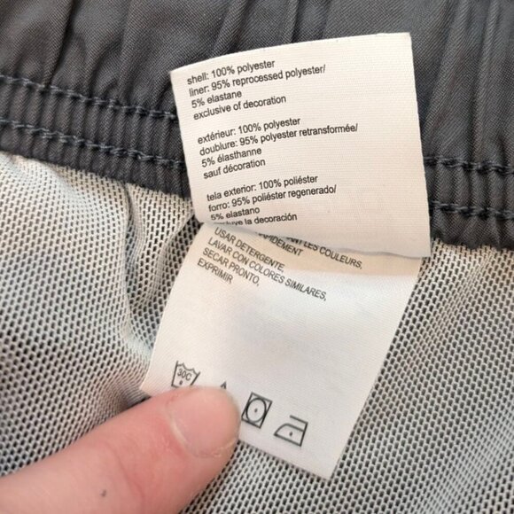 (2/$20) Speedo Black & Grey Swim Trunks - Picture 6 of 6